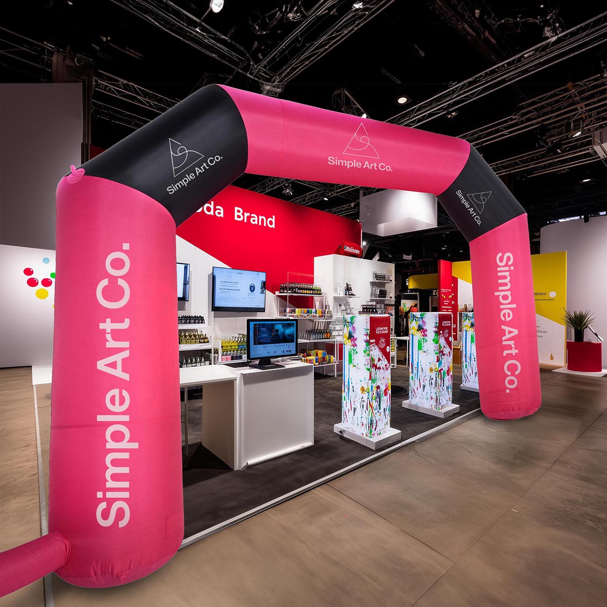 Yescom Custom Inflatable Entrance Arches Air Blow Printed Patten
