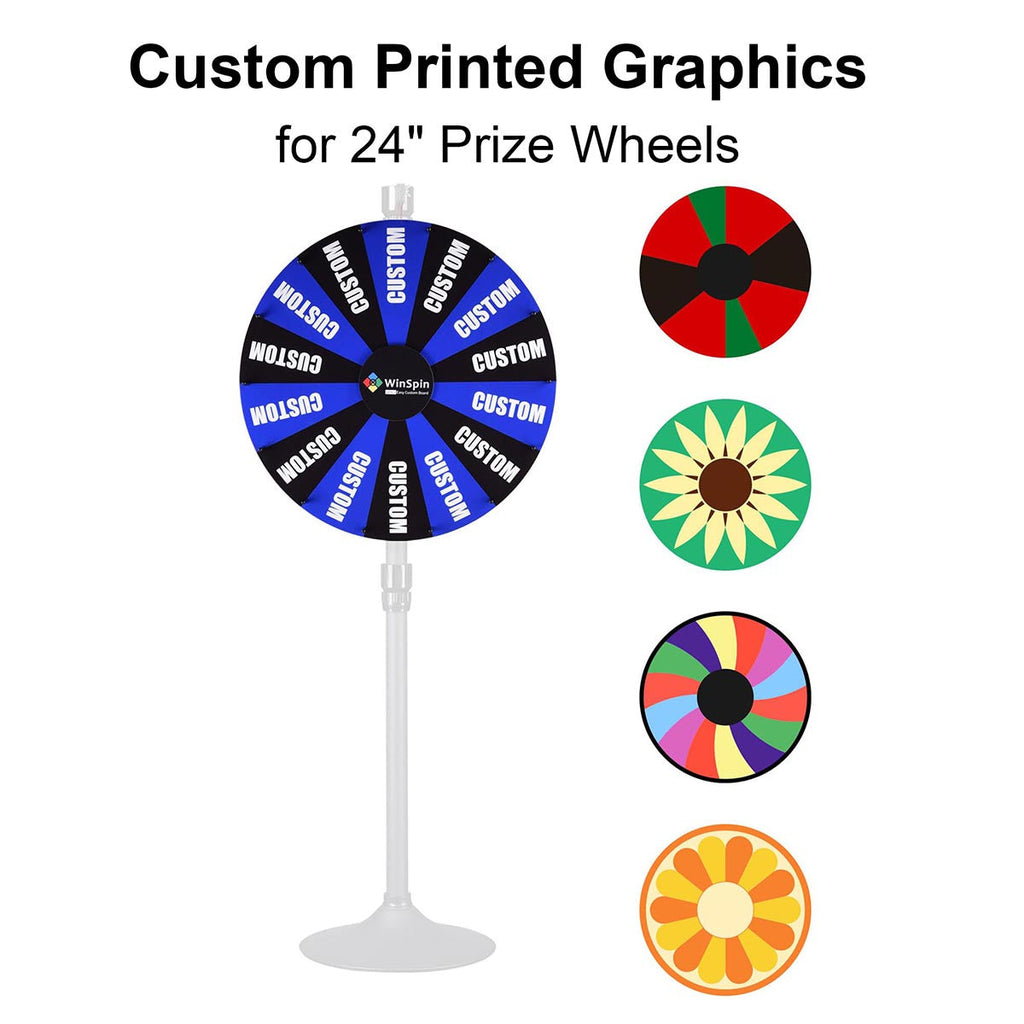 WinSpin Custom Prize Wheel Acrylic Dry Erase Board