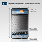 WinSpin 41x25 Custom Prize Drop Disk Drop Game Board Plinking