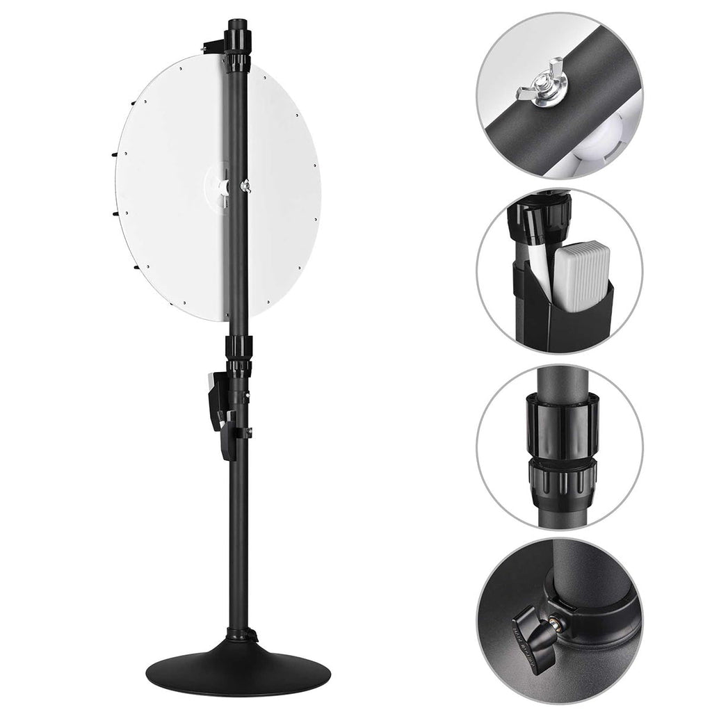 Yescom Wholesale Pack - Dry Erase Spinning Wheel Blank Prize Wheel