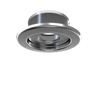 Escutcheon Assembly 3" Stainless Steel NP-1 Chrome