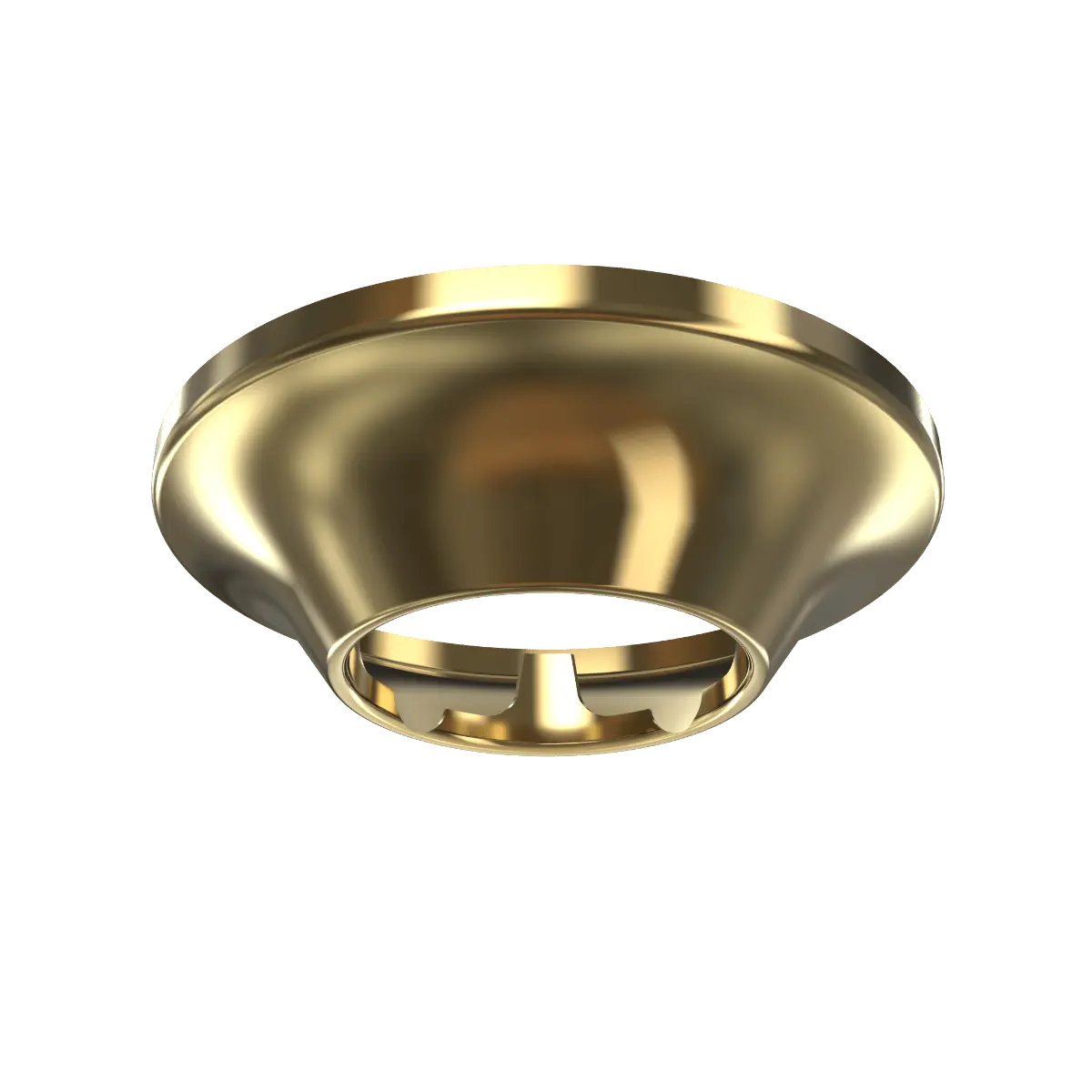 Escutcheon DP BR Brass Accessory for Viking Products