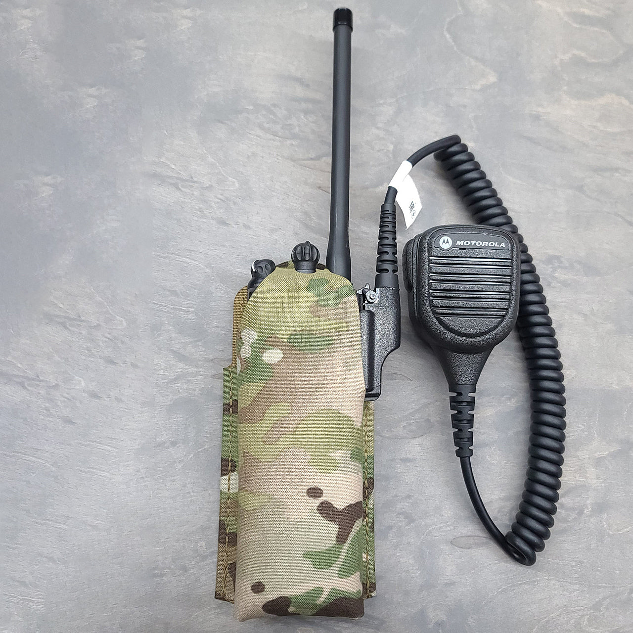 Esstac Motorolla XTS 5000 Radio Pouch - with 2 Malice Clips