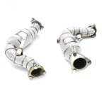 Free Flow 304 Stainless Exhaust Downpipe for Audi S4 S5 B8