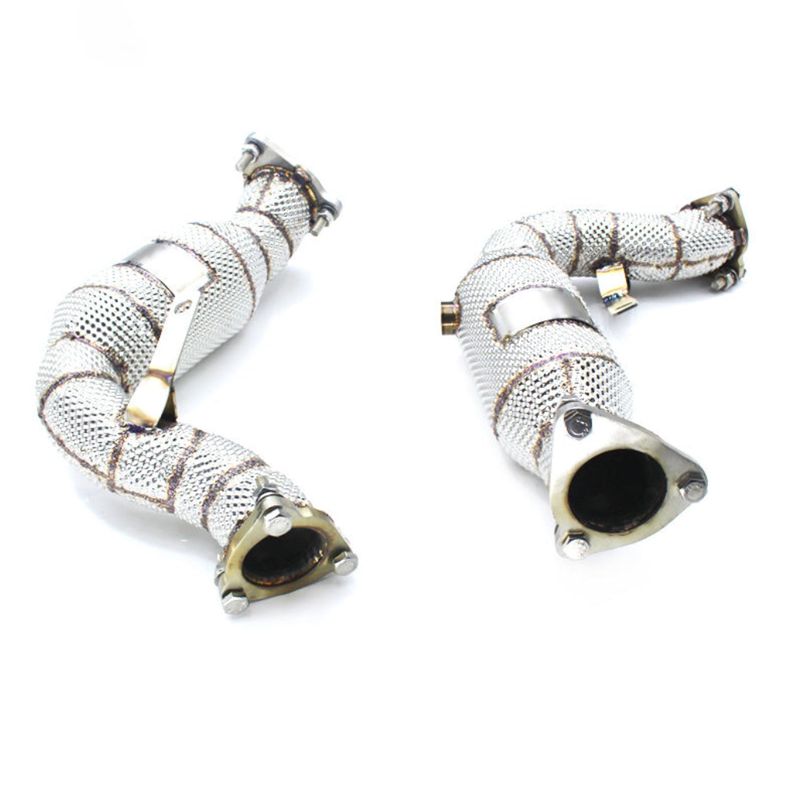 Free Flow 304 Stainless Exhaust Downpipe for Audi S4 S5 B8