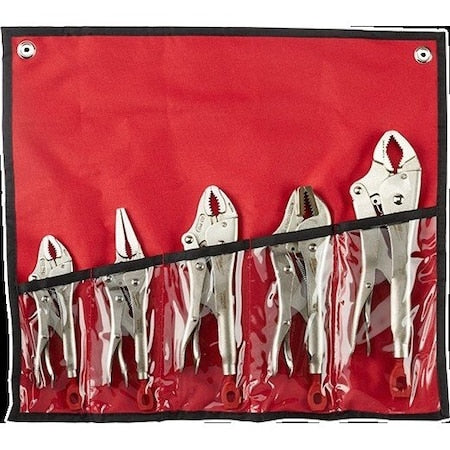 5pc Torque Lock Locking Pliers Kit