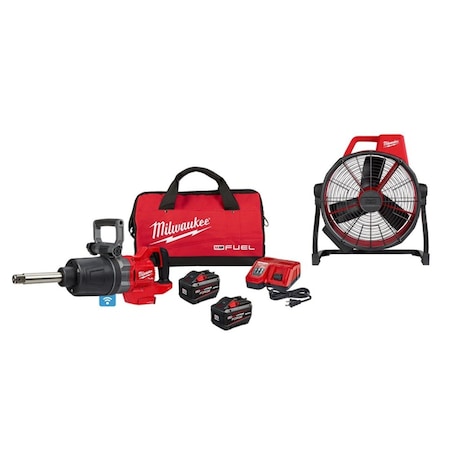 M18 FUEL 1" HTIW w/ONE-KEY Kit + M18 Fan