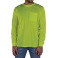 Hi-Vis Shirt,XS,Lime,Long Sleeve