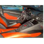 Dry Carbon Fiber Center Console Cover Trim for Lamborghini Aventador