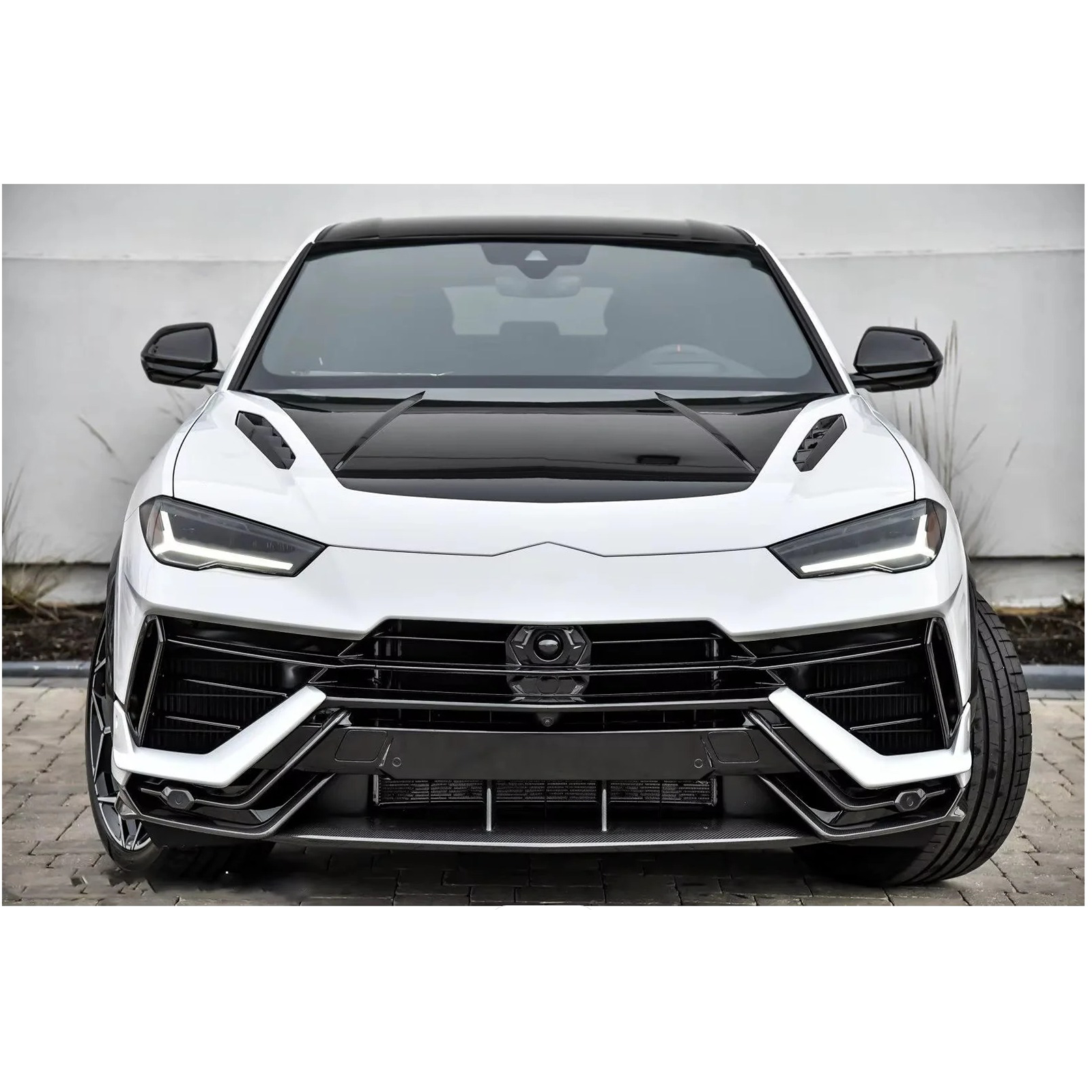 AX Style Dry Carbon Fiber Front Splitter Lip for Lamborghini Urus