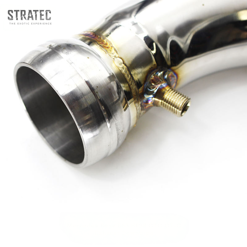 Custom 300 Cell Catted Downpipe Header System for Mercedes‑Benz E63 E63S AMG GT C 4.0TT