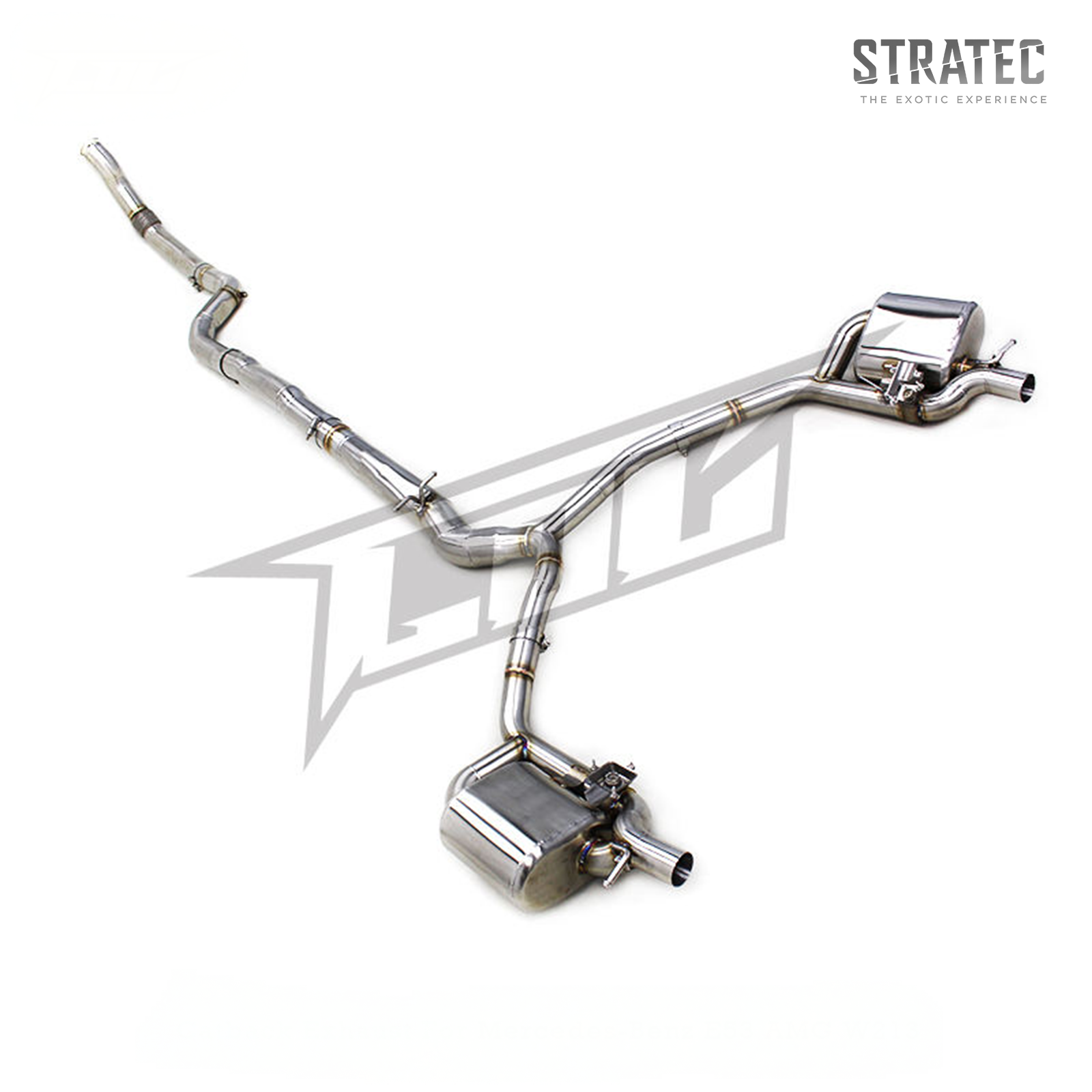 Valved Stainless Catback Exhaust System for Mercedes Benz E53 AMG W213 3.0T