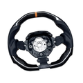 Carbon Fiber Steering Wheel with Orange Accents for Lamborghini Aventador LP700 LP720 Aventador S LP740 LP750 SV LP770 SVJ