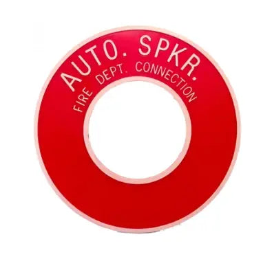 FDC Wall Plates for Fire Department Connection Identification