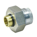 DielectricStraightSteelThrd1/2"Brass3/8"