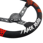 Track Ready 350mm Steering Wheel + Hub Adapter Kit For 2002-2012 Mini Cooper