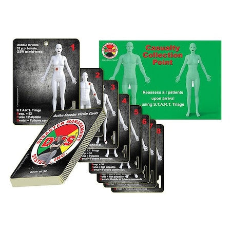 Triage,Victim Cards,Active Shooter,Deck