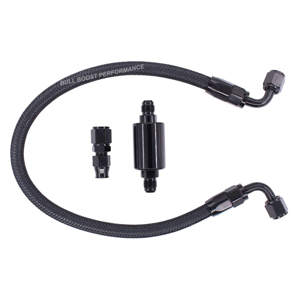 D-Series Tucked Fuel Feed / Return Line Kit D15 D16 Honda CRX Del Sol Wagon