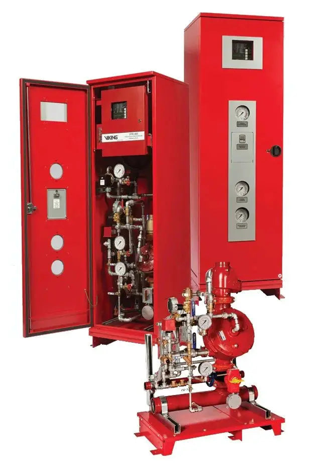 Pre Sngl Int Electric Skid Enclosure 8" for Fire Protection