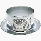 Fire Sprinkler Recessed Escutcheon F1 F2 Seamless Finish