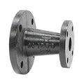 6" X 4" Black Cast Iron Flanged Reducer for Fire Safety