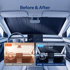 Foldable Front Windshield Sunshade for Model 3 & Model Y