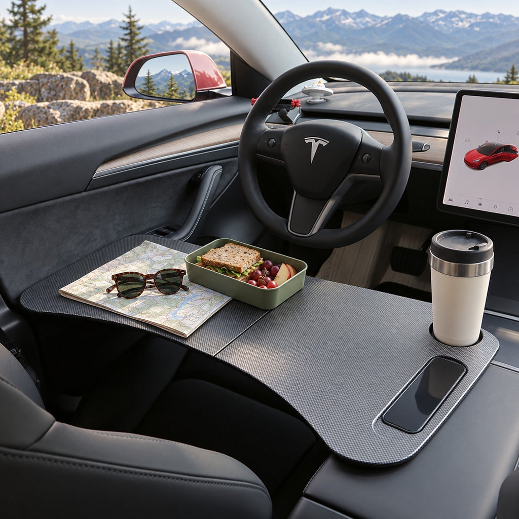 Foldable Laptop Working Desk for Model 3 / Model Y | TESERY