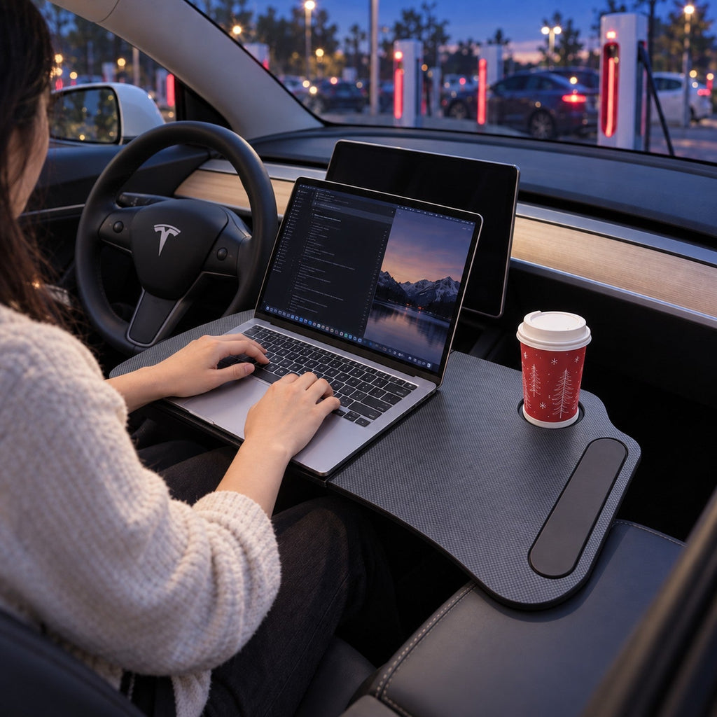 Foldable Laptop Working Desk for Model 3 / Model Y | TESERY