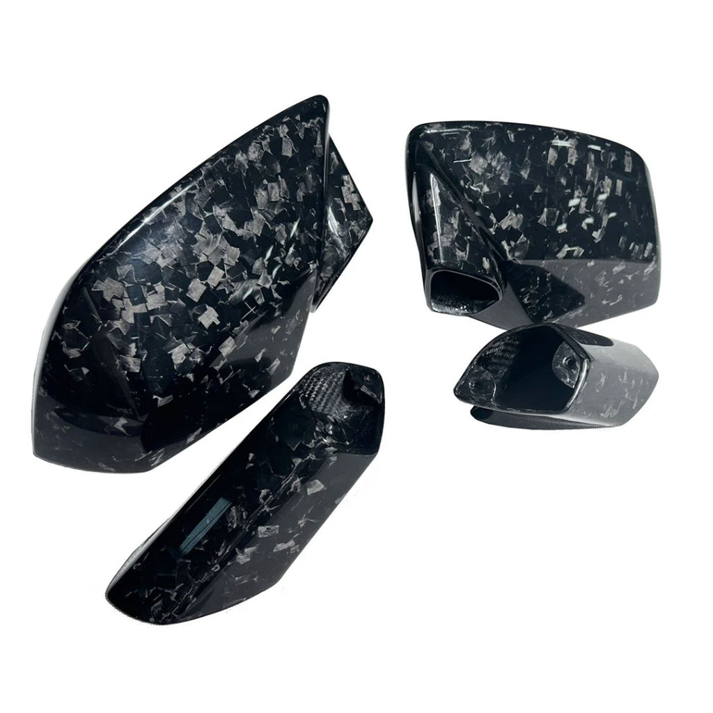 Forged Carbon Fiber Mirrors Cap Cover for Lamborghini Huracan Tecnica LP580 LP610 LP640