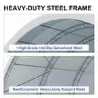Reinforced 20'x20' Double Truss Container Shelter