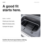 Front Trunk Partition Panel for Model Y Juniper