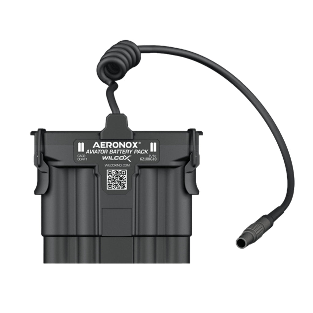 Wilcox Aeronox Battery Pack - Aviation NVG Battery Pack  - TSO-Certified for Flight Safety