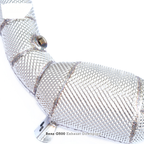 High Flow Catted T304 Stainless Downpipe for Mercedes Benz G500 W463A 4.0T