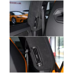 Dry Carbon Fiber B‑Pillar Air Outlet Vent Cover for Lamborghini Urus