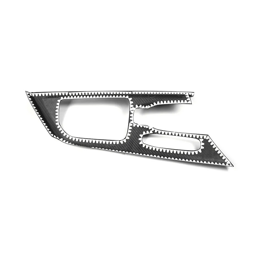Dry Carbon Fiber Center Console Panel Interior Trim for Chevrolet Corvette C8