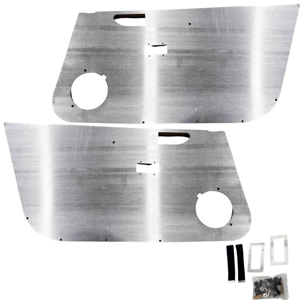 Aluminum Door Cards Panels For 2003-2007 G35 Coupe Lightweight Racecar US