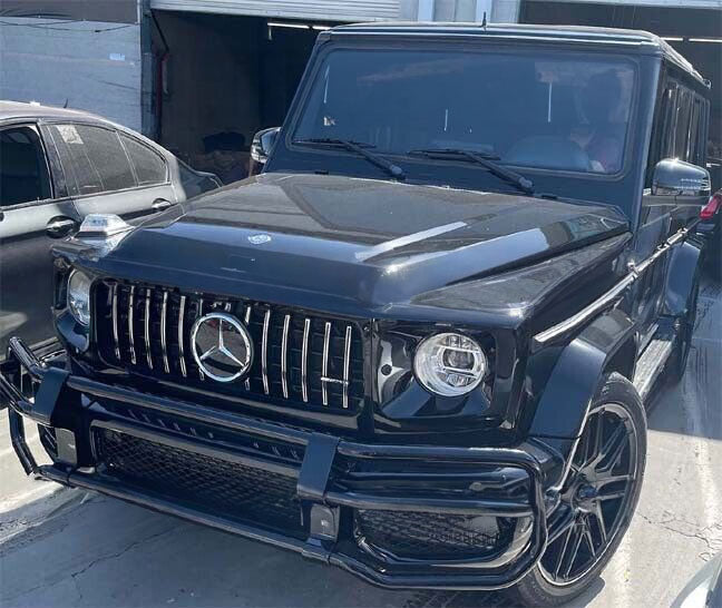 G63 Full Upgrade To 2022+ Body Kit Bumper Fenders Hood Upgrade Guard G500 G550