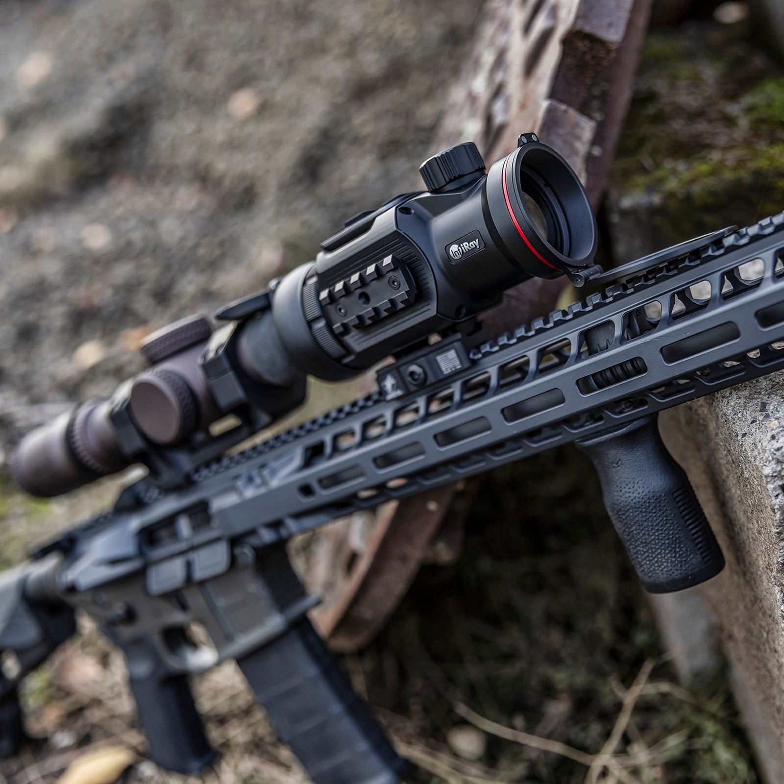 iRay Mate MAH50 - 50mm Clip-On Thermal w/ 2400 Yard Range