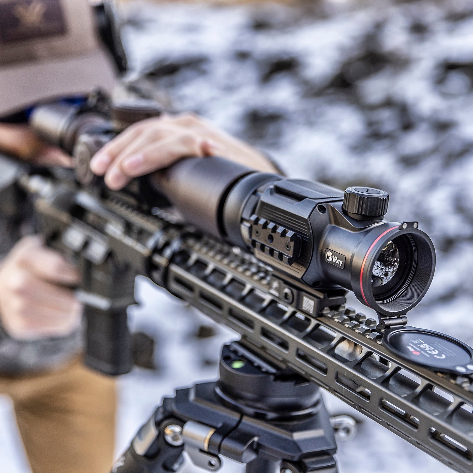iRay Mate MAH50 - 50mm Clip-On Thermal w/ 2400 Yard Range