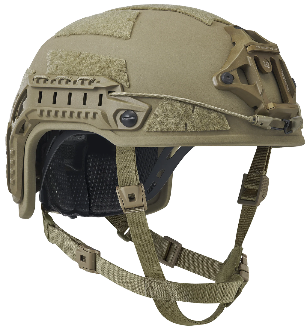 Galvion Caiman TL - Max Coverage High-Cut Helmet - Stops .357 SIG & .44 Magnum