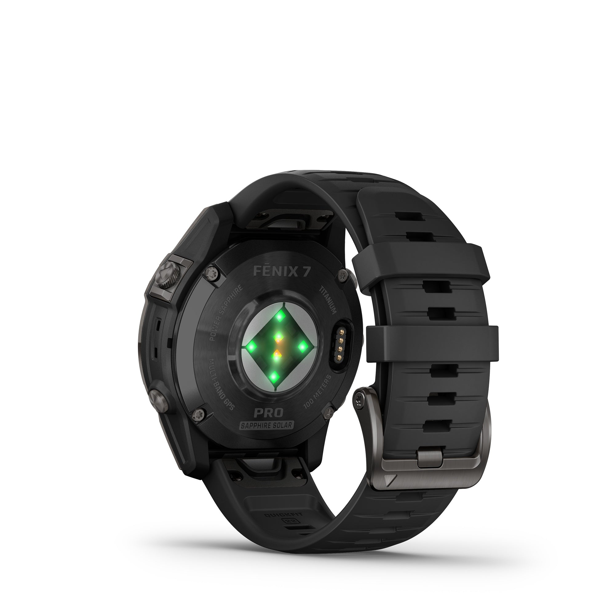 Garmin Fenix 7 Pro Sapphire Solar - Solar Powered Smartwatch w/ ECG