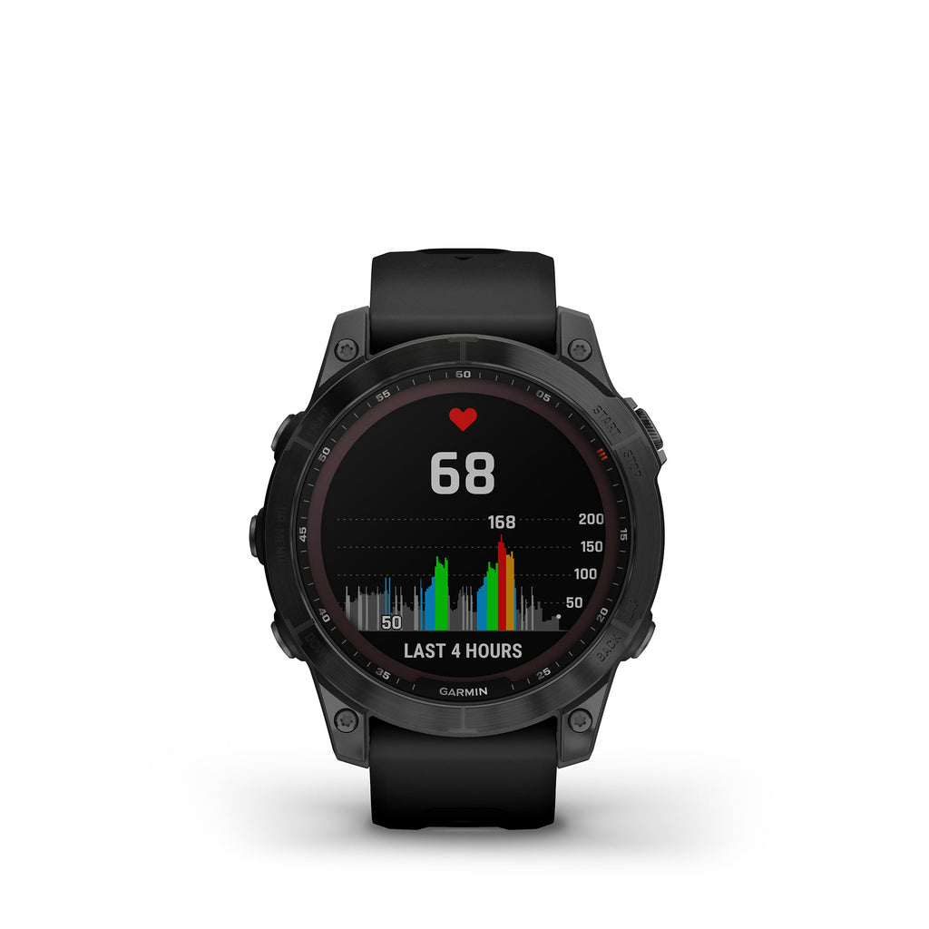 Garmin Fenix 7 Sapphire Solar - Solar Powered Smartwatch w/ Health Features