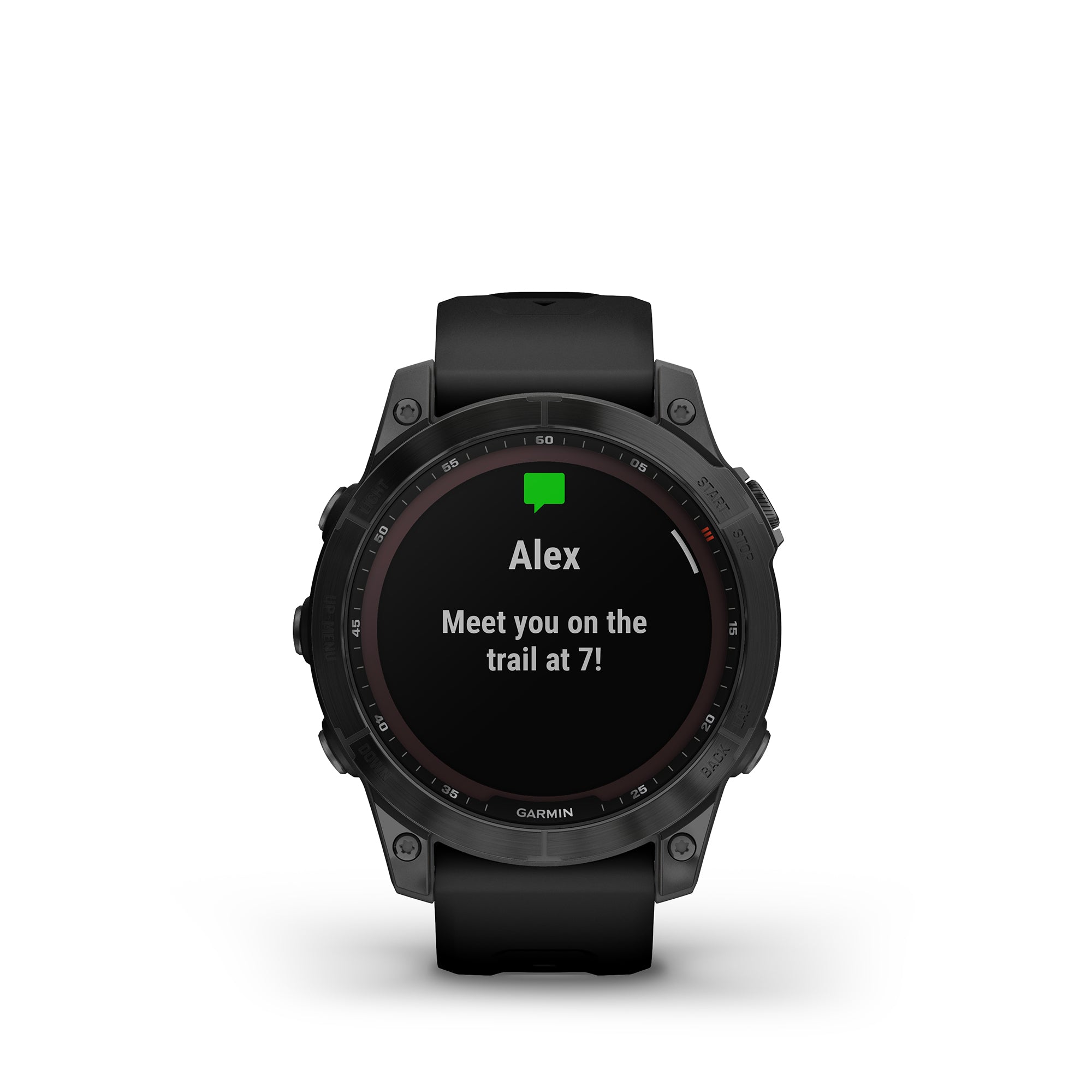 Garmin Fenix 7 Sapphire Solar - Solar Powered Smartwatch w/ Health Features