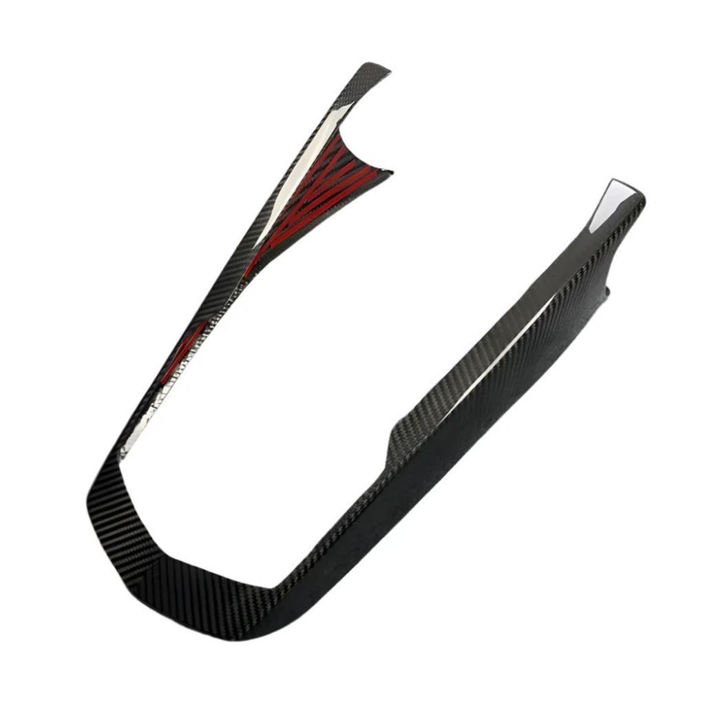 Dry Carbon Fiber Center Console Cover Trim for Lamborghini Aventador