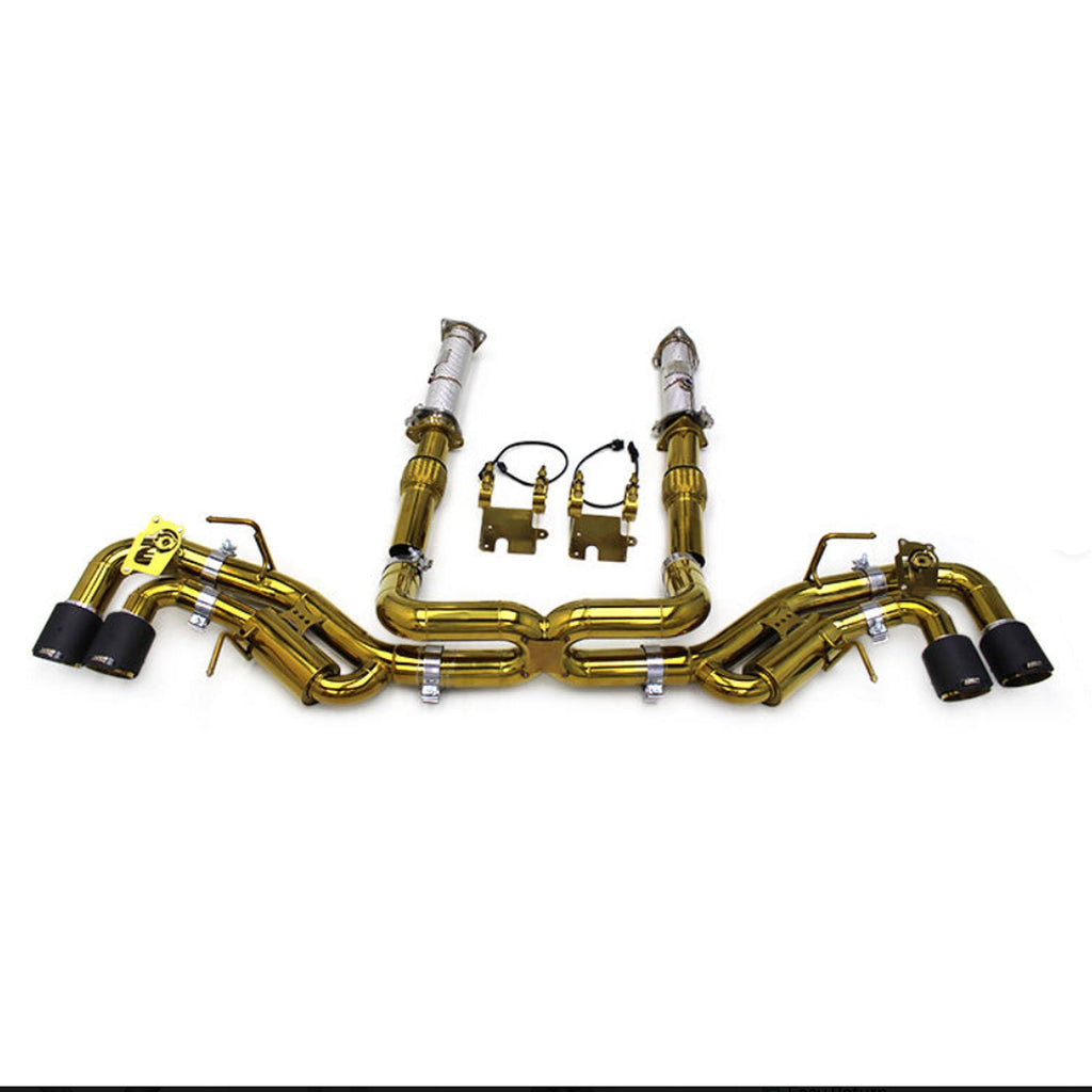 Titanium Valved Catback Exhaust for 20-24 Chevrolet Corvette C8 6.2L V8