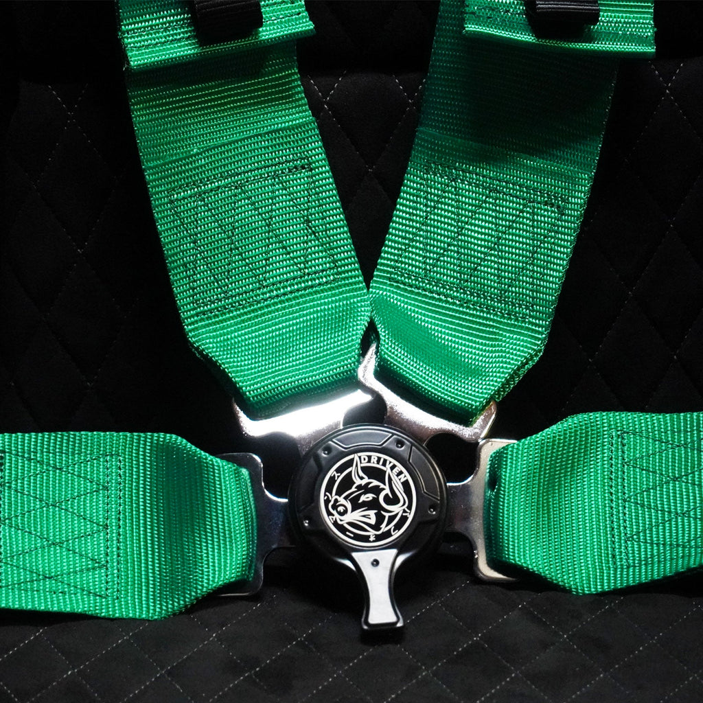 Bull Boost Universal 4 Point Camlock Quick Release Racing Seat Belt Harness