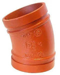 Grooved 22.5 Degree Elbow Domestic Pipe Fitting