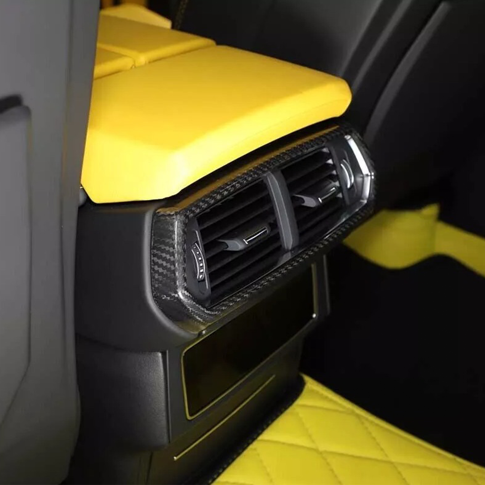 Dry Carbon Fiber Rear Air Vent Outlet Frame Cover for Lamborghini Urus Description