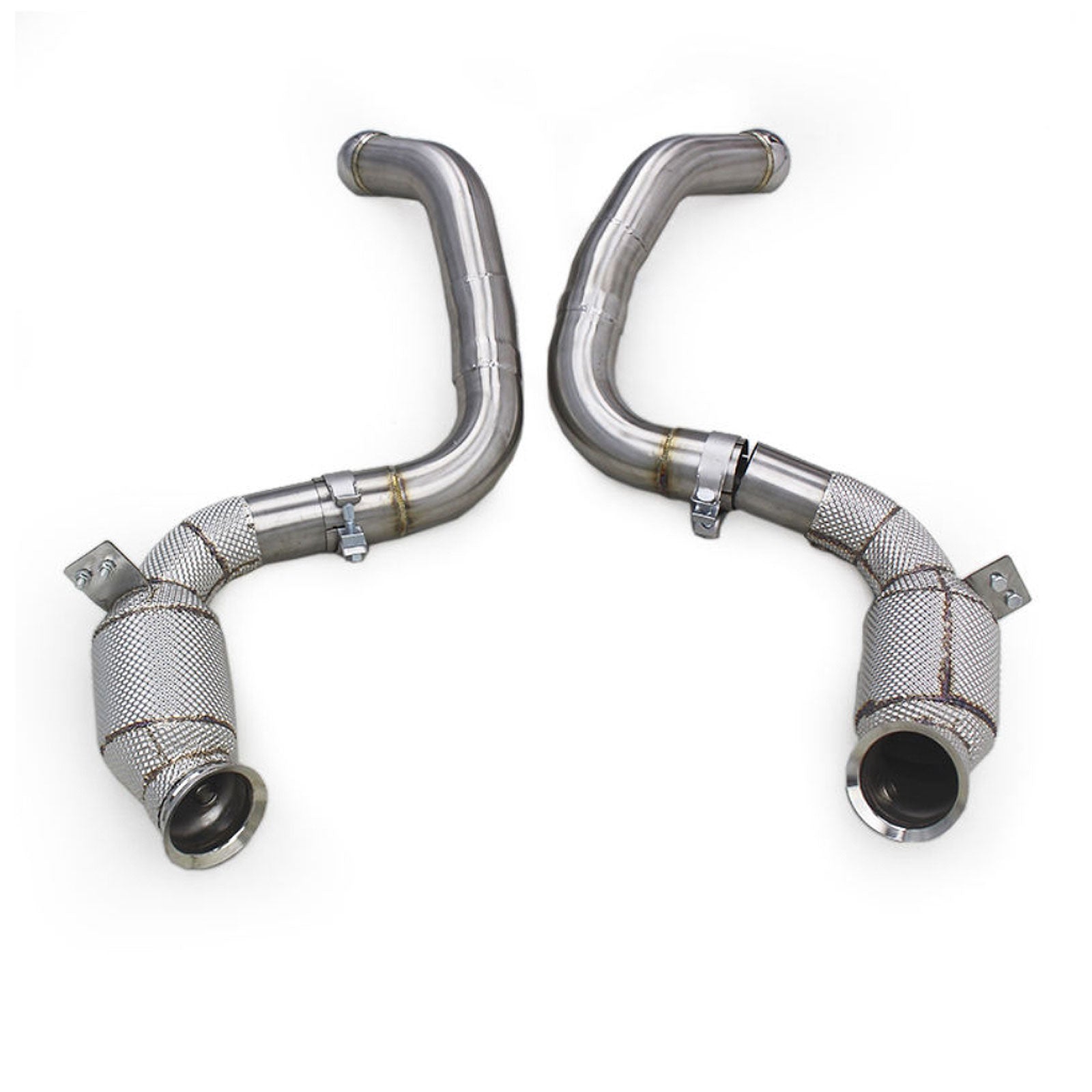 Catted Race Stainless 300 Cell Downpipe for Mercedes Benz AMG GT63 GT63S 4.0T