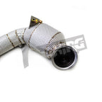 Catted Race Stainless 300 Cell Downpipe for Mercedes Benz AMG GT63 GT63S 4.0T